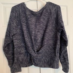 J Crew Knotted Sweatshirt